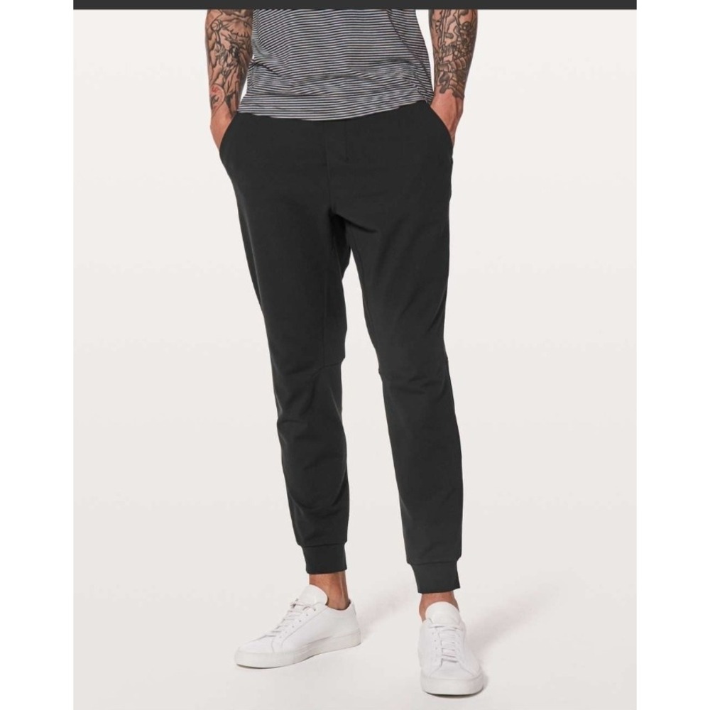 Lululemon intent jogger 30" black xl mens athleisure gym lounge
